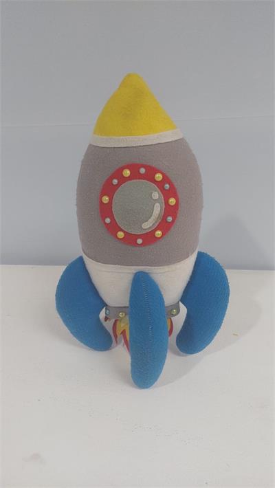 Feltro Foguete (Astronauta) 35Cm X 20Cm - BB Festas Aluguel 