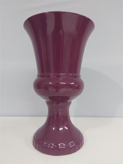 Vaso Taça Violeta Gg 32Cm X 19Cm Diametro - BBFestasAluguel 