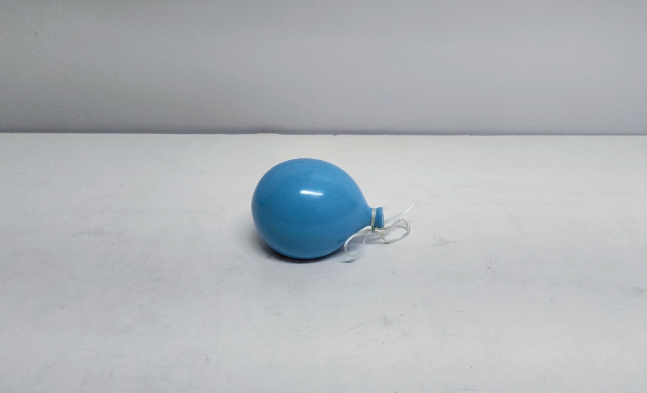 Balão/P Azul Decorativo 8Cm Alt X 9Cm Diametro  - BB Festas Aluguel 