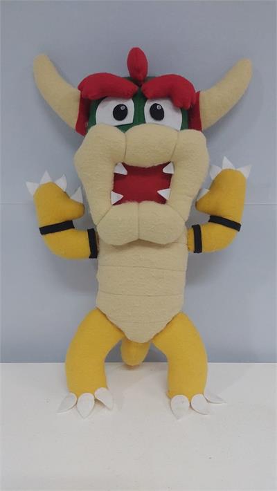 Feltro Bowser (Super Mario) 40Cm X 20Cm - BB Festas Aluguel 