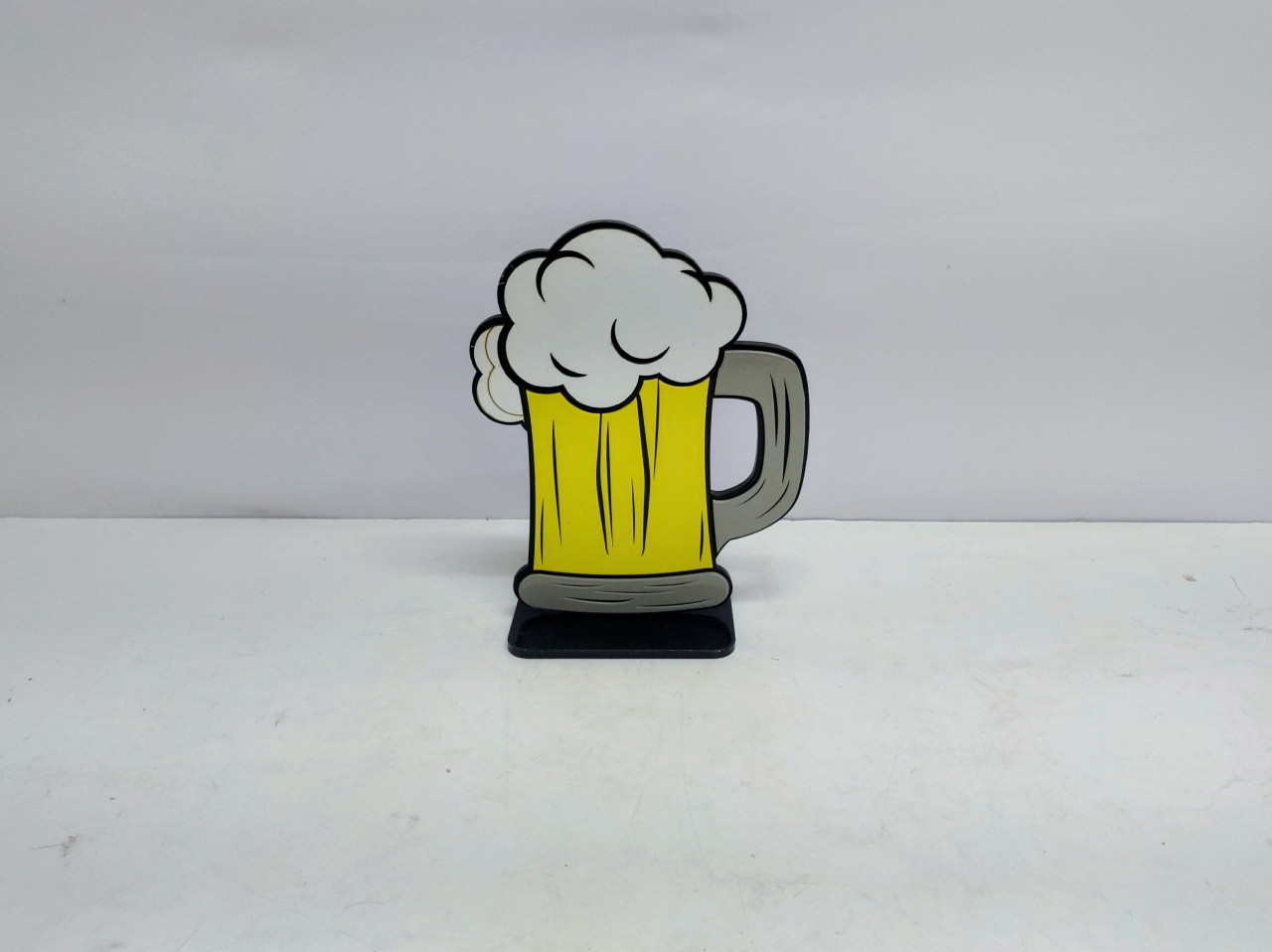 Totem Copo Com Bebida (Boteco) 26Cm Alt X 18Cm Larg  - BB Festas Aluguel 