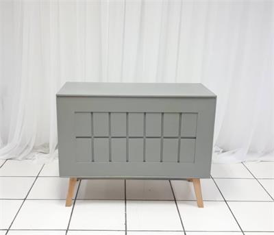 Balcão Cinza 80Cm Alt X 1M Larg X 45Cm Comp - BB Festas Aluguel 