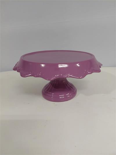 Porta Doce Com Borda Trabalhada M Lilás 12Cm X 20Cm - BB Festas Aluguel 