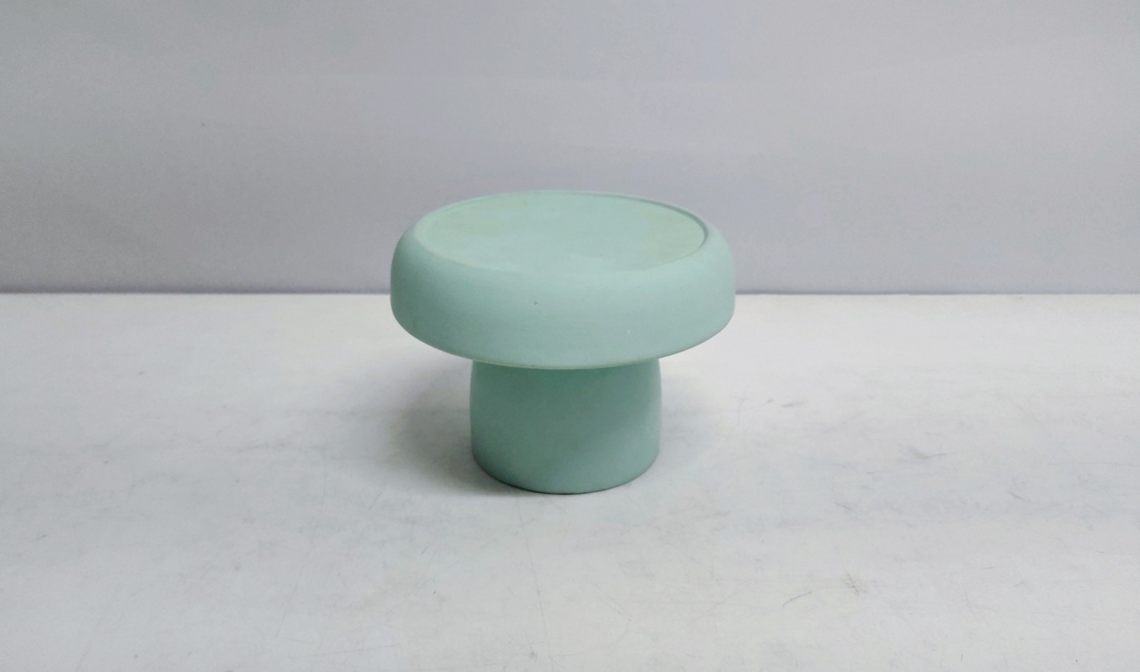 Porta Doce Congumelo/P Verde Fosco 13Cm Alt X 16Cm Diametro - BB Festas Aluguel 