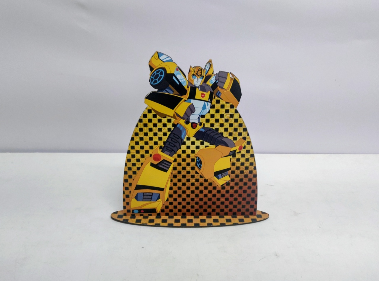Totem Bumblebee (Transformers) 30Cm Alt X 30Cm Larg  - BB Festas Aluguel 