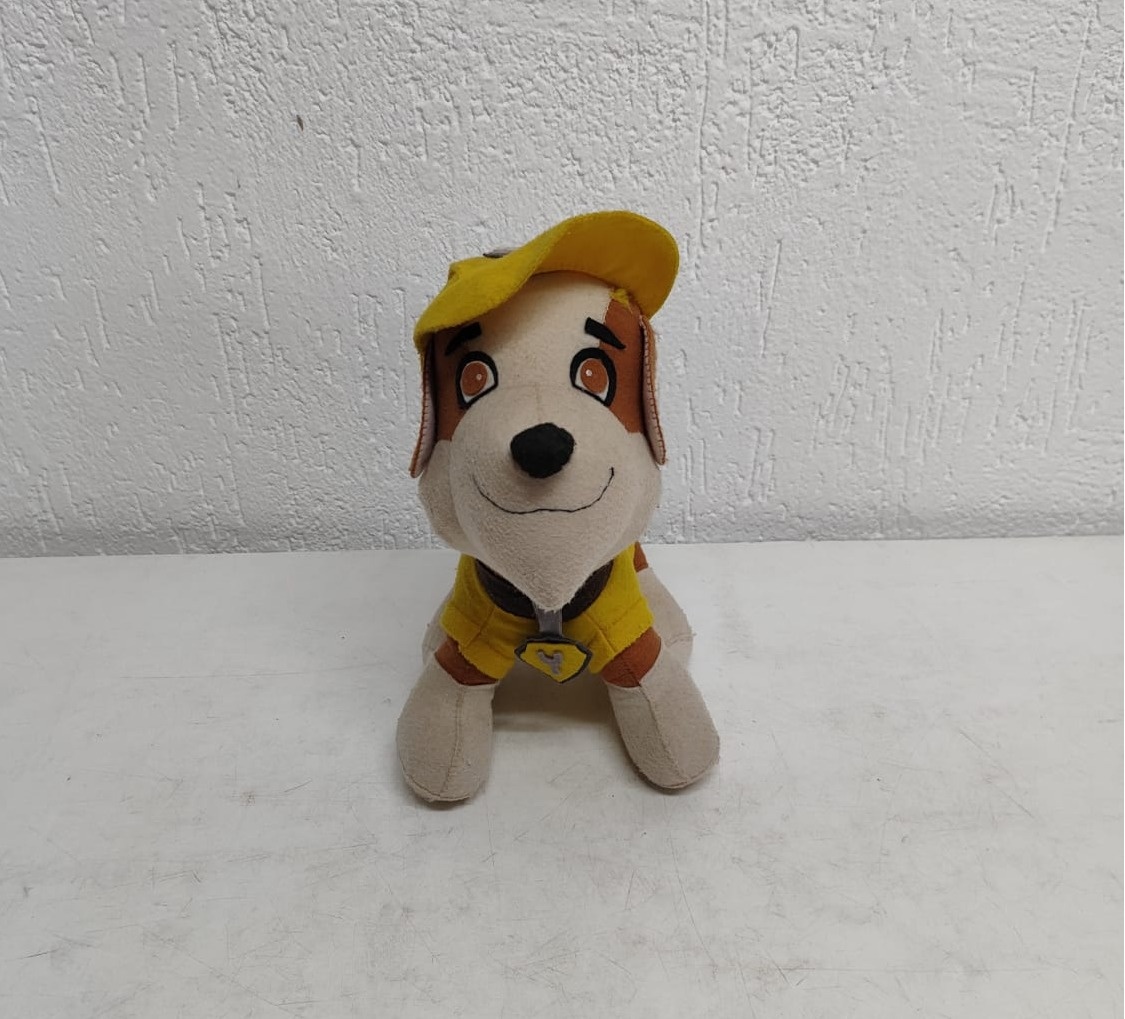Feltro Rubble (Patrulha Canina) - BB Festas Aluguel 