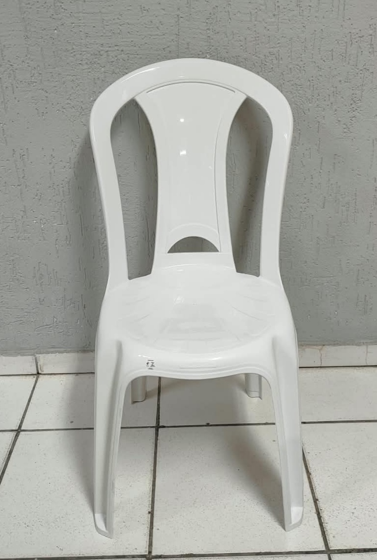 Cadeira Plastico S/Braço Branca Tramontina (Convidado) - BBFestasAluguel 