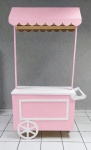 Carro Barraquinha Rosa 2,05M Alt X 1,10M Larg X 60Cm Comp - imagem 1
