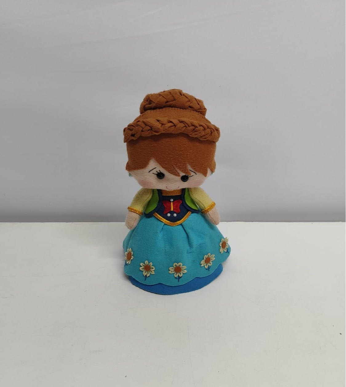 Feltro Anna (Frozen) - BB Festas Aluguel 