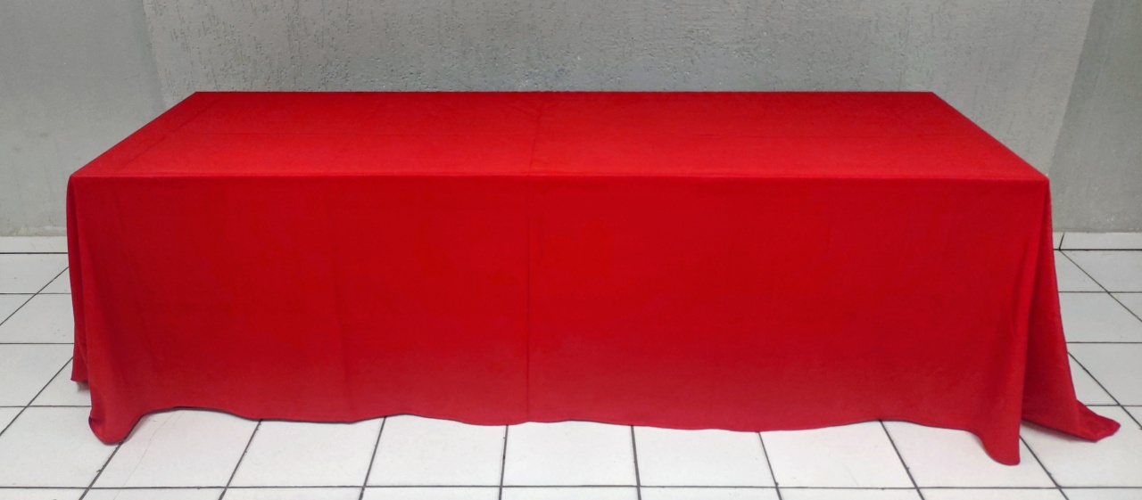 Toalha Buffet Vermelho - BBFestasAluguel 