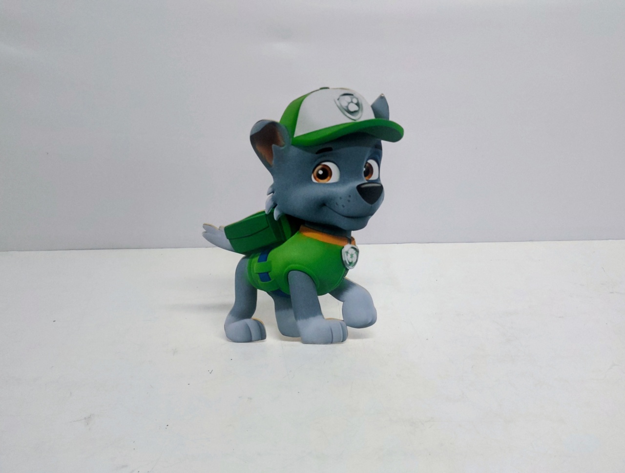 Totem Rocky (Patrulha Canina) 30Cm Alt X 18Cm Larg - BB Festas Aluguel 