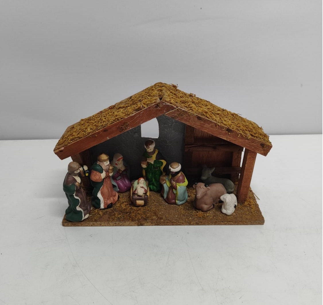 Presépio Natalino Decorativo - BBFestasAluguel 