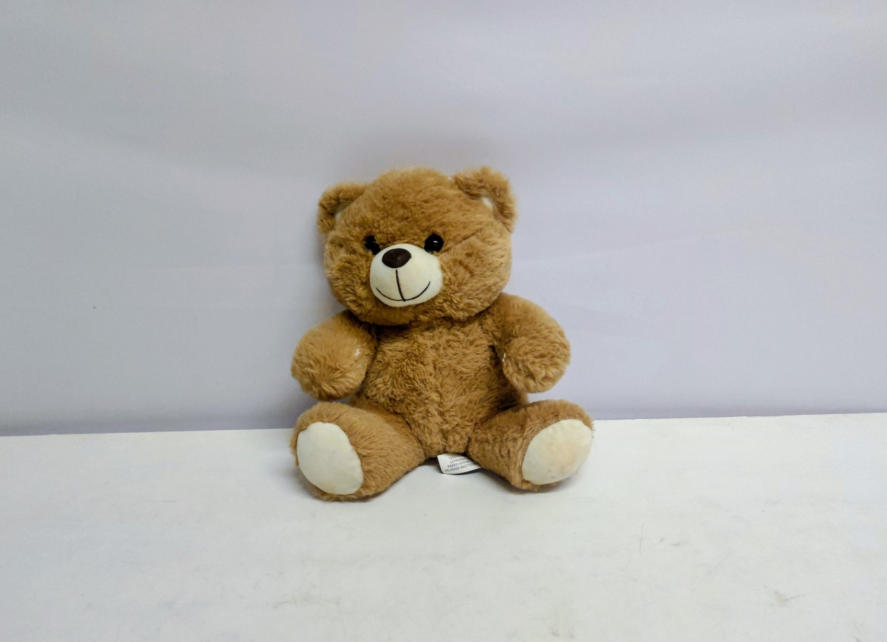 Urso de Pelúcia Marrom (Chá Baby) - BB Festas Aluguel 