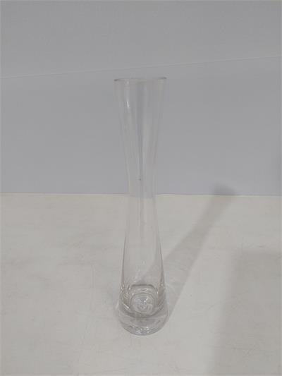 Vaso Solitário Alto Vidro 25Cm X 4Cm - BB Festas Aluguel 