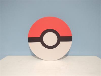 Painel Sublimado Redondo Pokemon (Pokebola) 60Cm - BB Festas Aluguel 