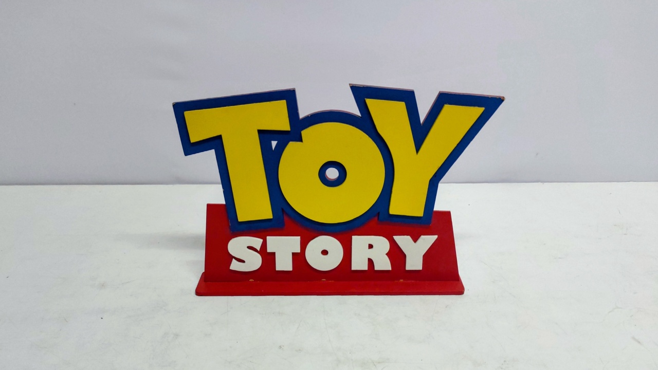 Totem Nome Toy Story 20Cm Alt X 27Cm Larg - BB Festas Aluguel 