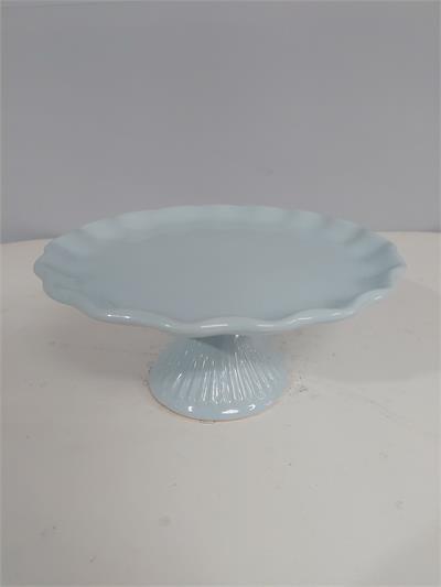 Porta Doce Babado M Azul Claro 11Cm X 23Cm - BB Festas Aluguel 