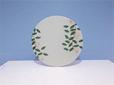 Painel Sublimado Redondo Mudas de Flor 60Cm - BB Festas Aluguel 