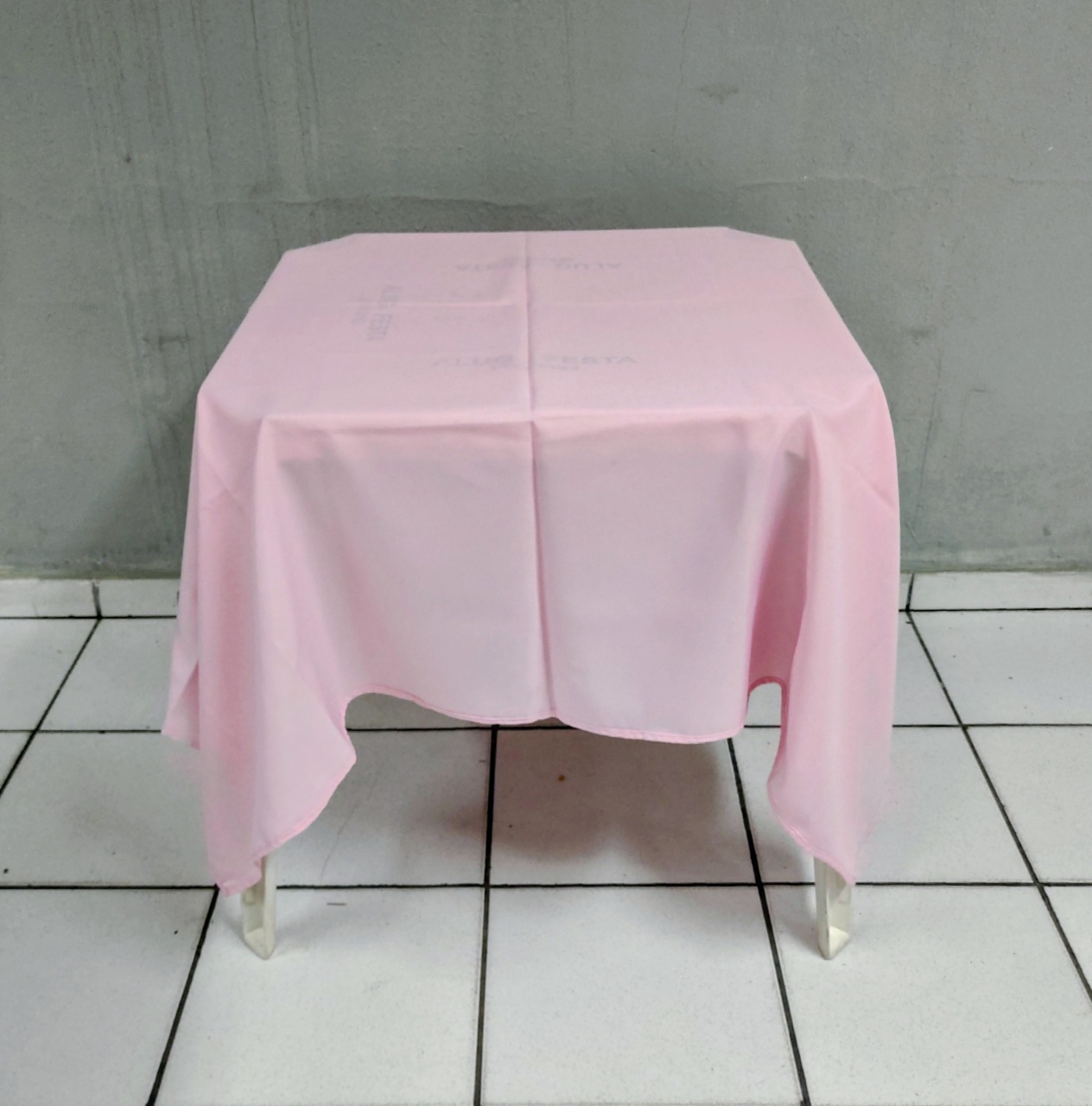 Tampo Rosa Claro - BBFestasAluguel 