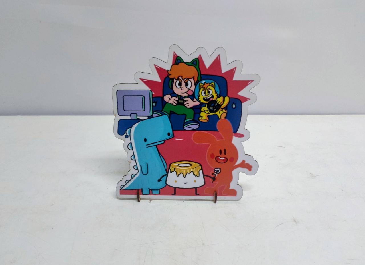 Totem Turma Cueio (Gato Galático) 22Cm Alt X 20Cm Larg  - BBFestasAluguel 