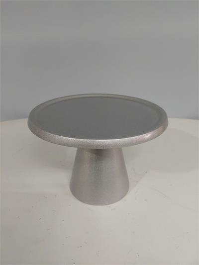 Porta Doce Cogumelo M Prata 16Cm X 23Cm - BB Festas Aluguel 