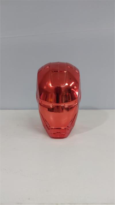 Cabeça Homem de Ferro Plástico (Herois) 18Cm X 14Cm - BB Festas Aluguel 