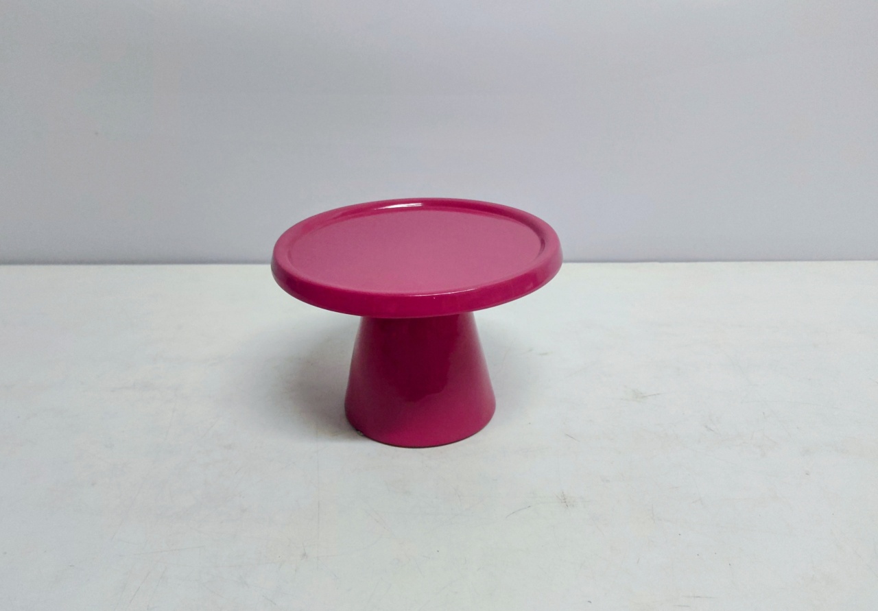 Porta Doce Cone/P Reto Pink 12Cm Alt X 17Cm Diametro - BB Festas Aluguel 