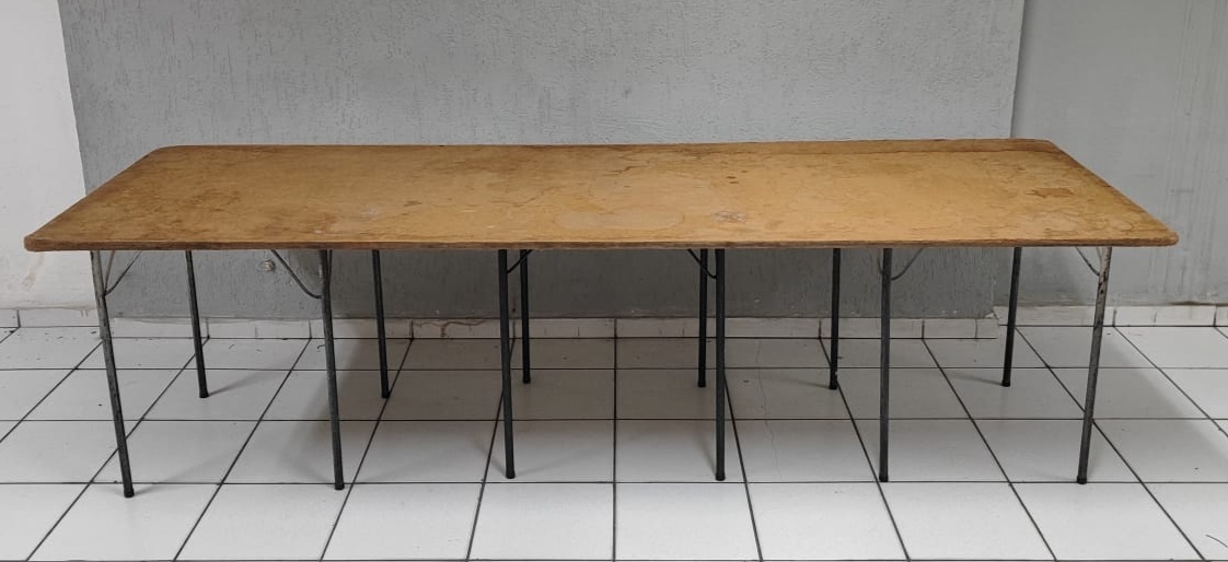 Mesa Buffet 2,70M X 90Cm  - BB Festas Aluguel 