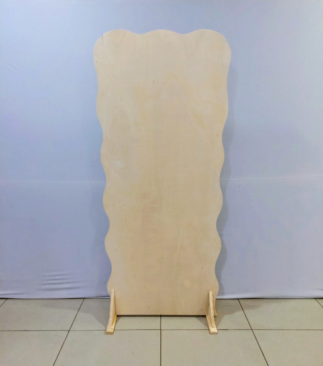 Painel Retangular Orgânico Decorativo + Tecido  - BB Festas Aluguel 