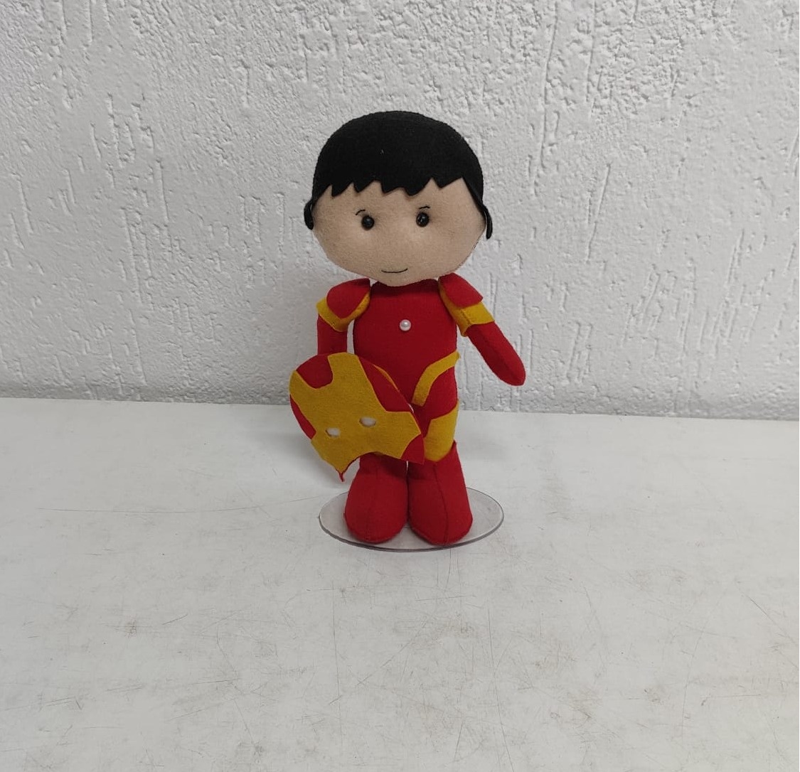 Feltro Homem de Ferro (Herois) - BB Festas Aluguel 