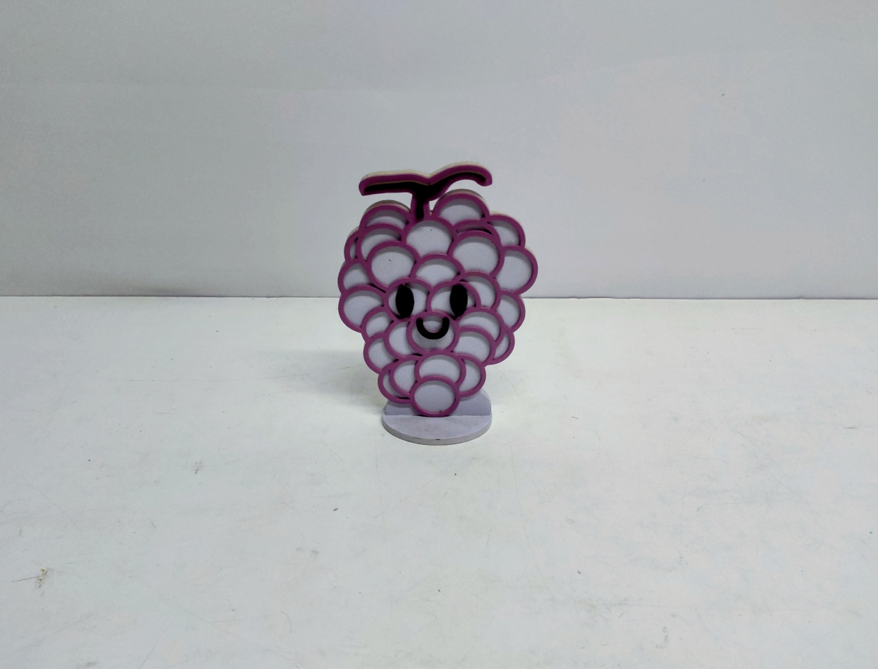 Totem Uva 20Cm Alt X 14Cm Larg  - BB Festas Aluguel 
