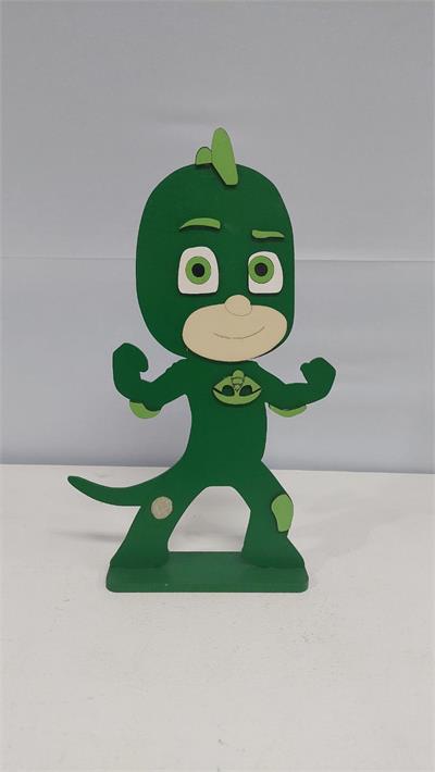 Totem Largatixo 3D Em Mdf (Pjmax) 30Cm X 10Cm - BB Festas Aluguel 