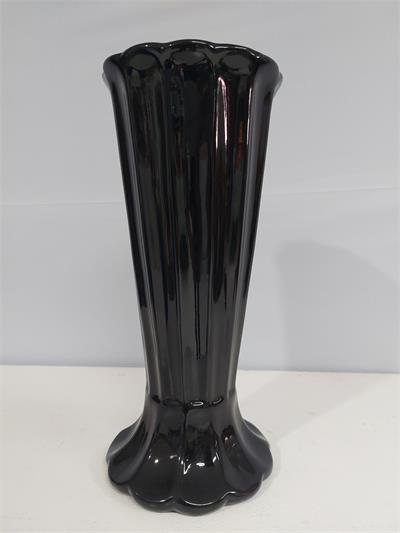 Vaso Tulipa G Preto 32Cm X 14Cm - BB Festas Aluguel 