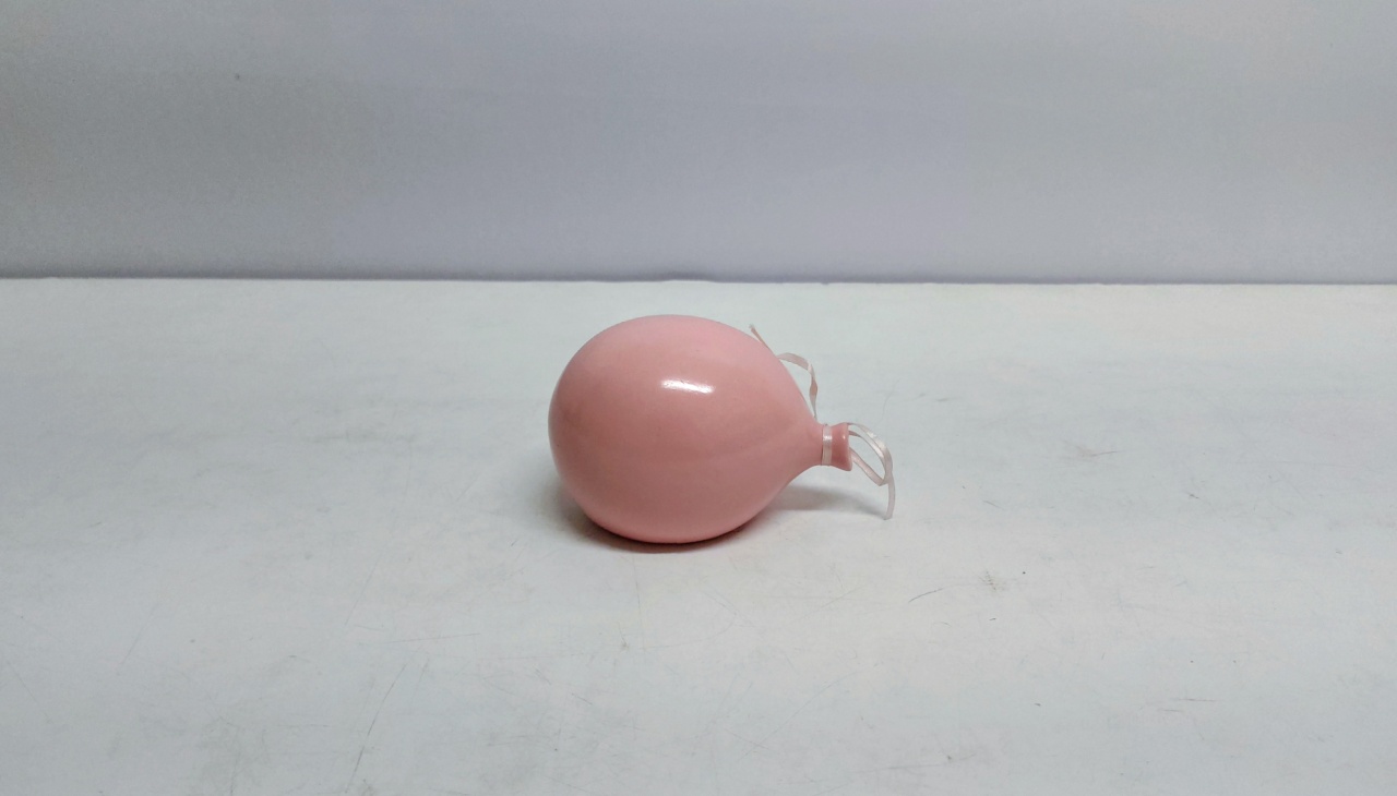 Balão/P Rosa Decorativo 8Cm Alt X 9Cm Diametro  - BB Festas Aluguel 