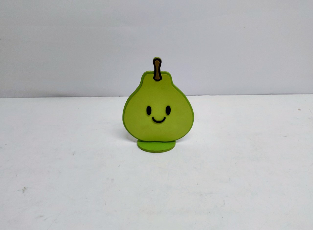 Totem Pêra 20Cm Alt X 15Cm Larg  - BB Festas Aluguel 