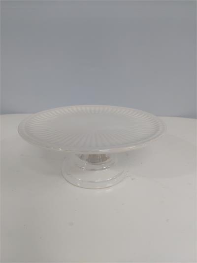Porta Doce Médio Baixo Branco Furta Cor 9Cm X 23Cm - BB Festas Aluguel 