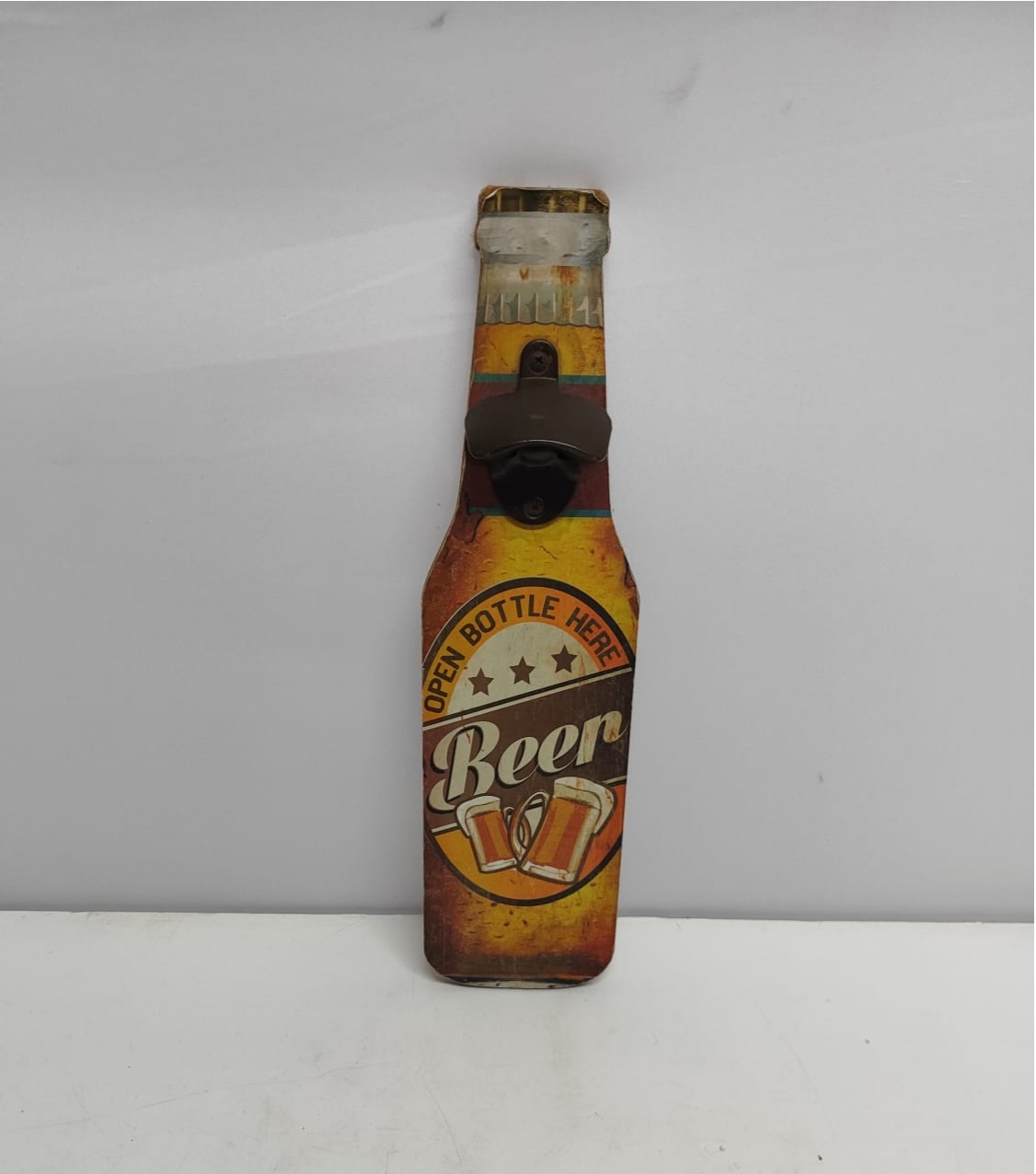 Totem Open Beer 2 (Boteco) 40Cm Alt X 10Cm Larg - BBFestasAluguel 