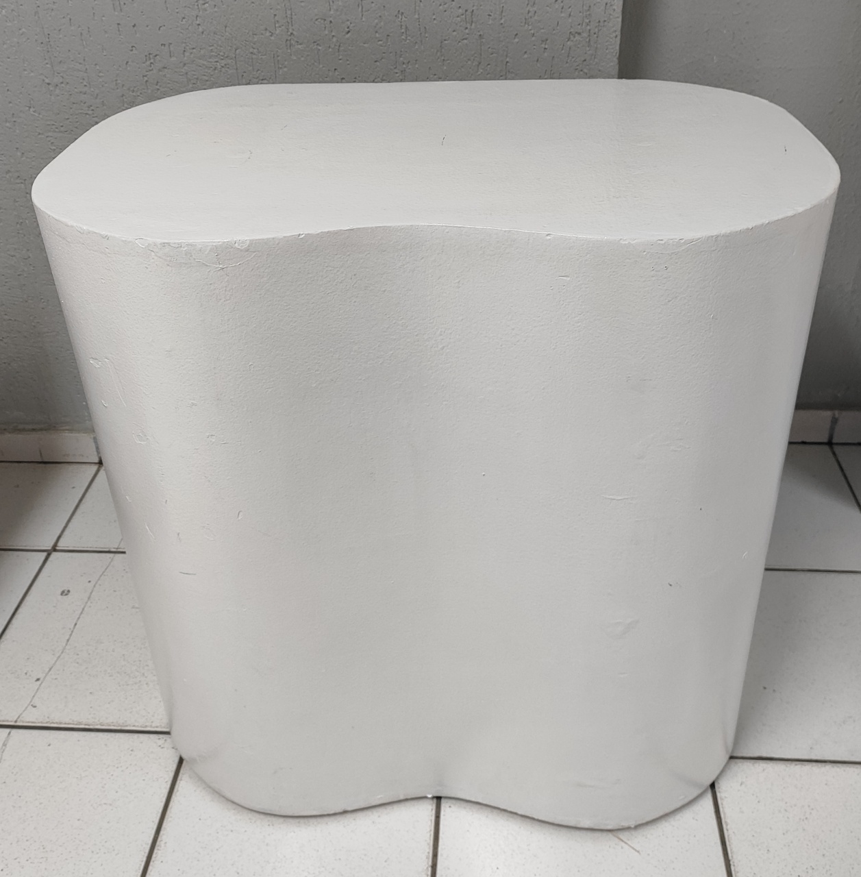 Balcão Orgânico G Branco 80Cm Alt X 80Cm X 50Cm  - BB Festas Aluguel 