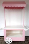 Carro Barraquinha Rosa 1,60M Alt X 1M Larg X 80Cm Comp - imagem 2