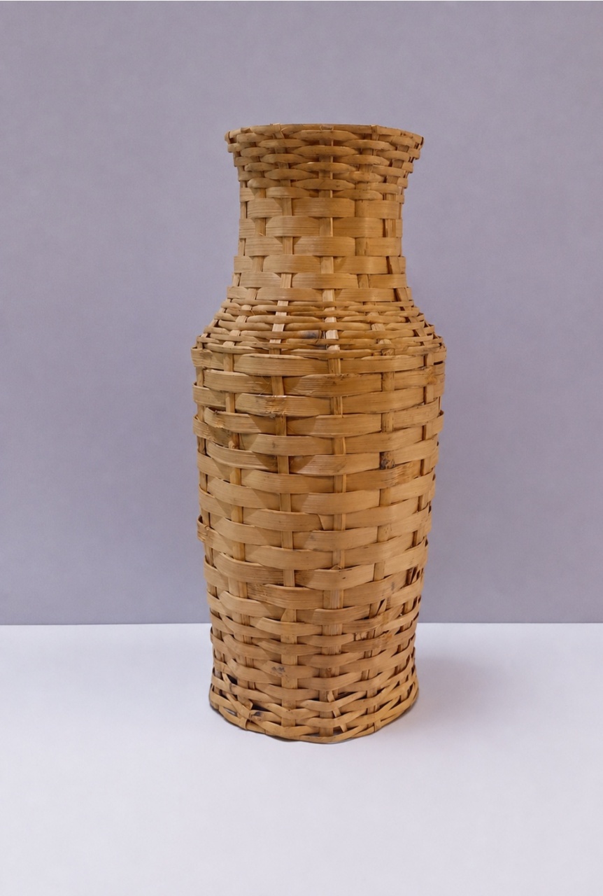 Vaso Palha 40Cm Alt X 16Cm Diametro - BBFestasAluguel 