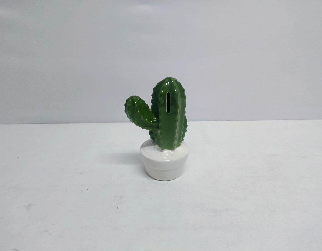 Escultura Cacto 20Cm Alt X 10Cm Diametro  - BB Festas Aluguel 
