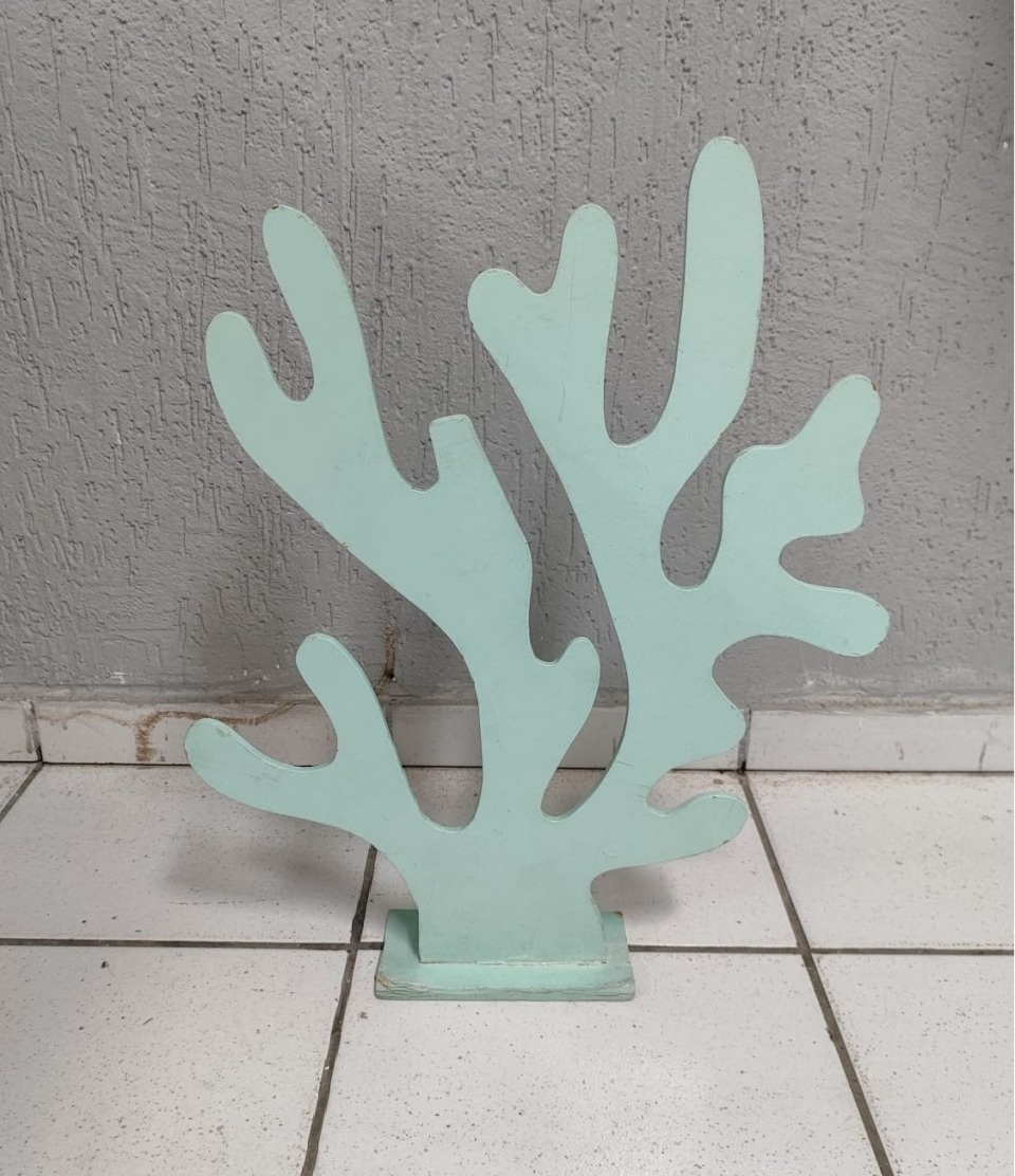 Alga de Chão Verde Claro 50Cm  - BB Festas Aluguel 