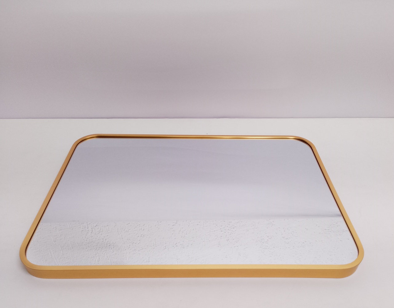 Bandeja Espelho Rosê 3Cm Alt X 40Cm Larg X 60Cm Comp - BB Festas Aluguel 