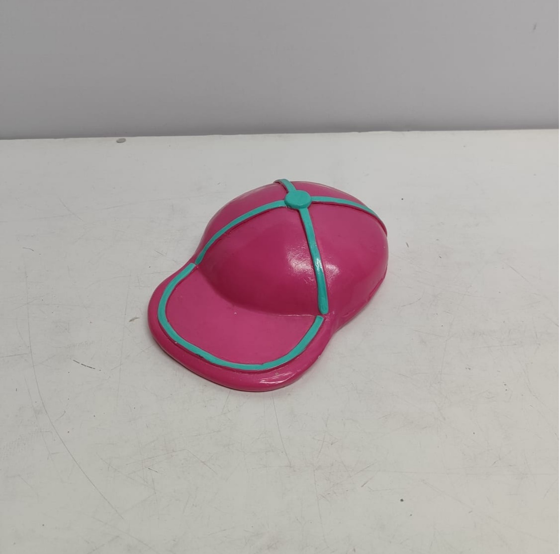 Boné Decorativo Pink 14Cm Larg X 20Cm Comp - BBFestasAluguel 