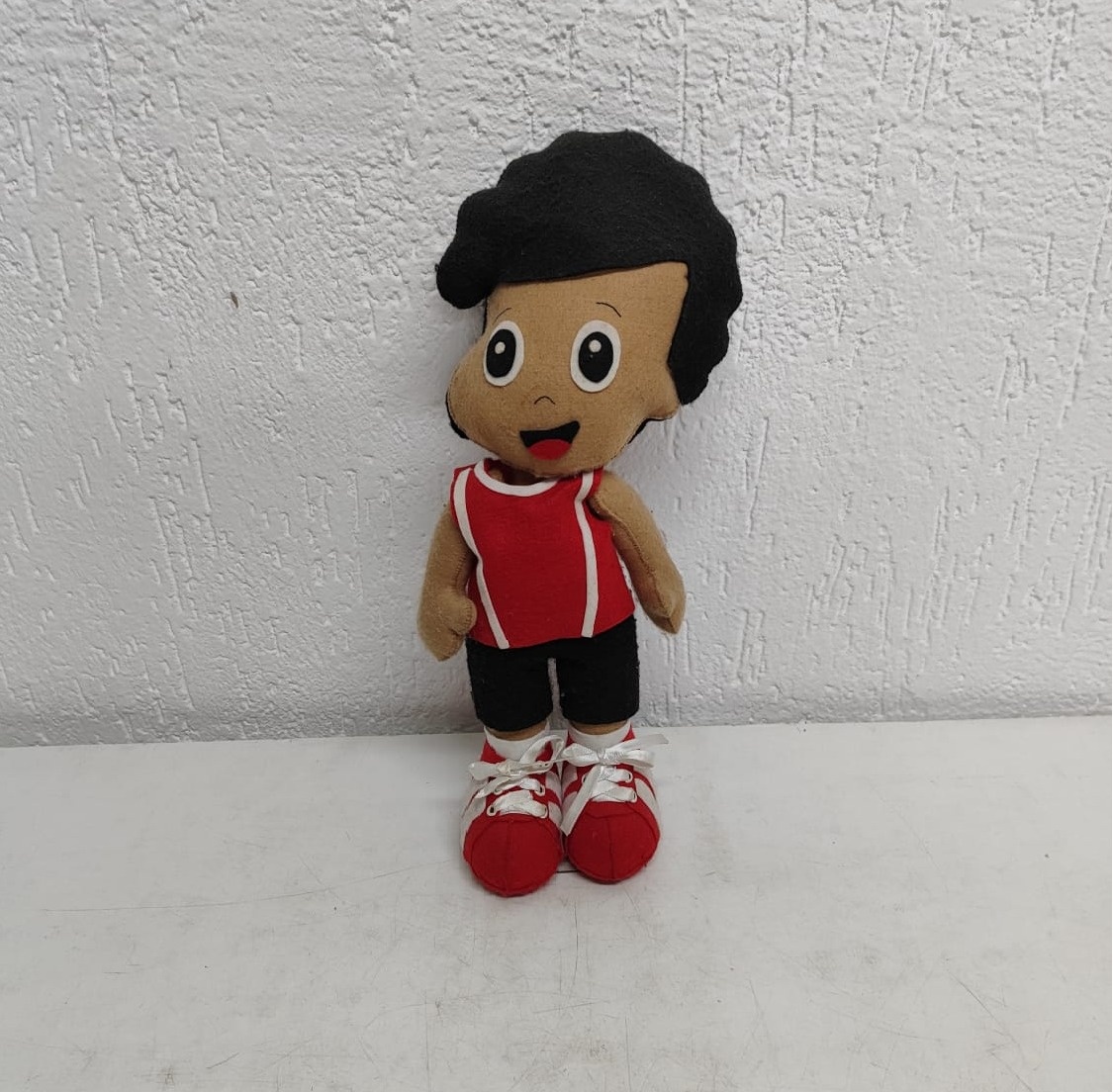 Feltro Personagem Davi (Grupo 3 Palavrinhas) - BB Festas Aluguel 