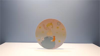 Painel Sublimado Redondo Pequeno Principe 60Cm - BB Festas Aluguel 
