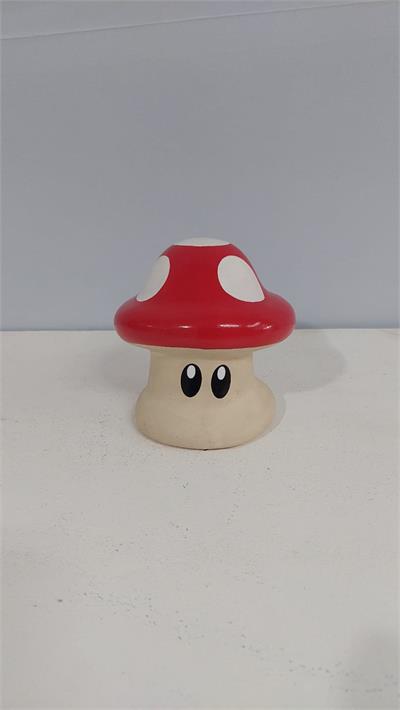 Cogumelo Vermelho (Super Mario) 14Cm X 10Cm - BB Festas Aluguel 