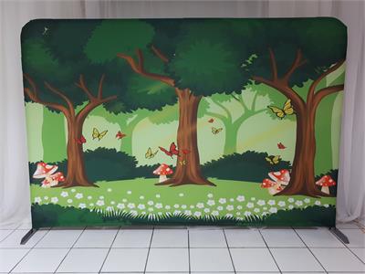 Painel Sublimado Jardim 3M X 2M - BB Festas Aluguel 