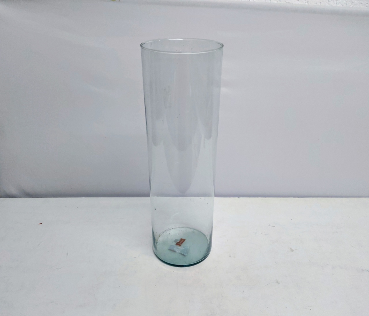 Vaso de Vidro Cilindro 50Cm Alt X 15Cm Diametro  - BB Festas Aluguel 