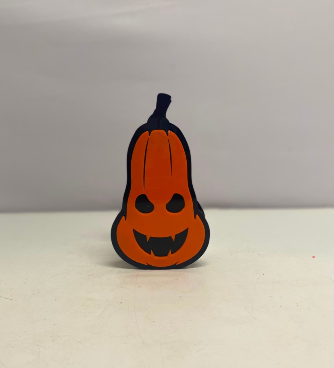 Cachepo Acrílico Cabeça de Abóbora (Halloween) - BBFestasAluguel 